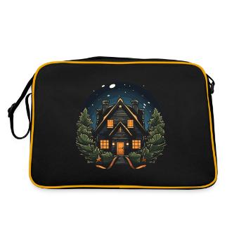 Ambiance de Noël avec nos décorations pour la maison - Sac Retro - noir/or - Dos