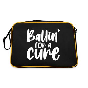 Ballin' For A Cure - Sac Retro - noir/or - Dos