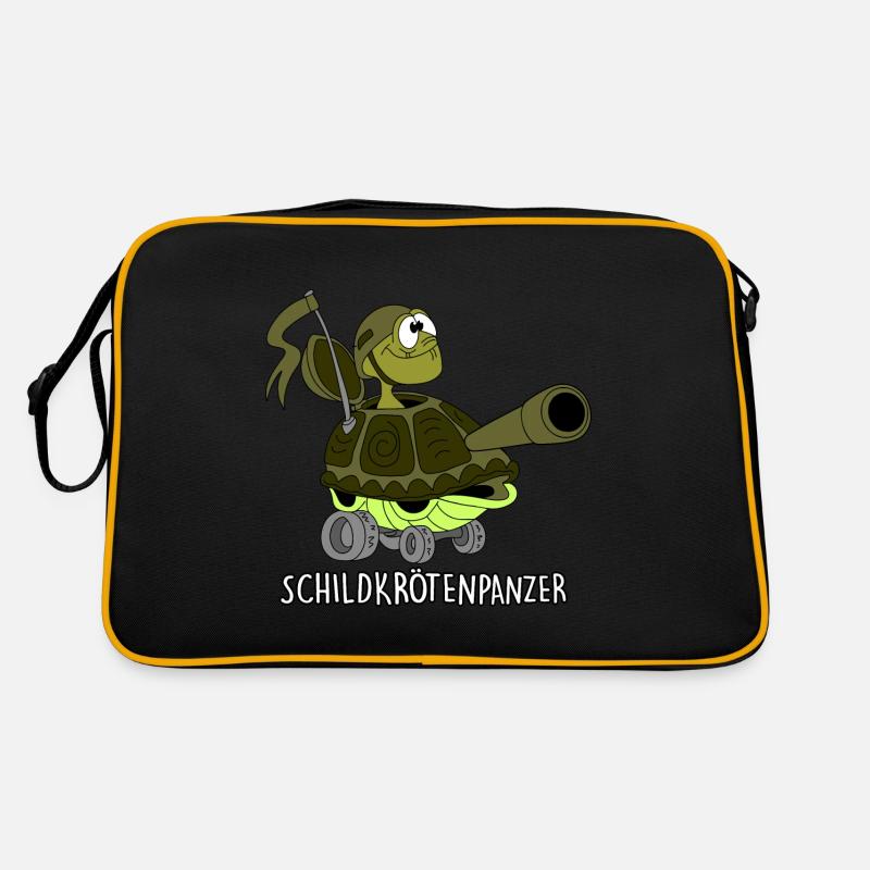 Schildkrötenpanzer Retro Tasche
