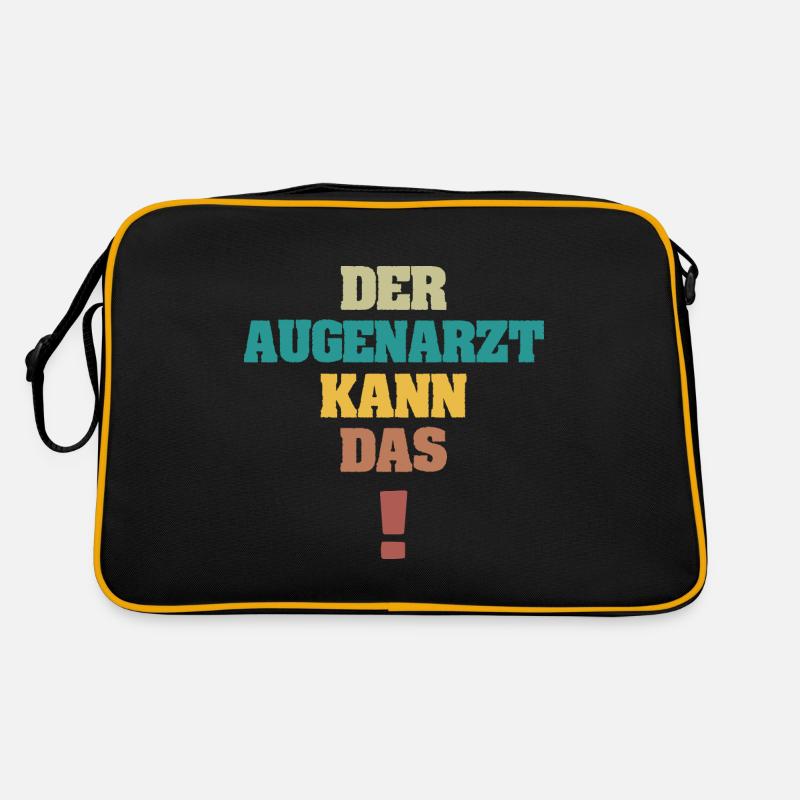 Funny Ophthalmologist Retro Bag