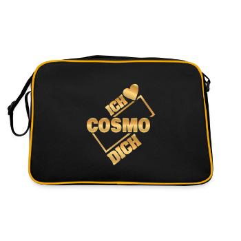 Cadeau pour Cosmo - Sac Retro - noir/or - Dos