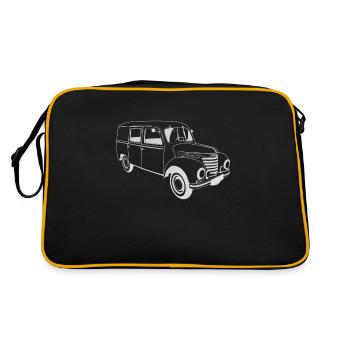 IFA Framo V 901/2 - Retro Bag - black/gold - Back