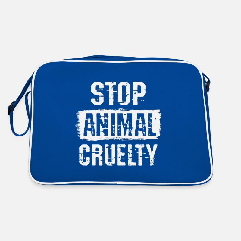 Arrêt de la maltraitance animale Sac Retro