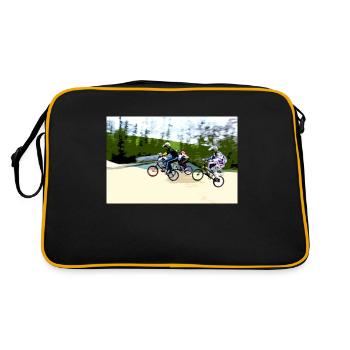 bmx - Retro Bag - black/gold - Back
