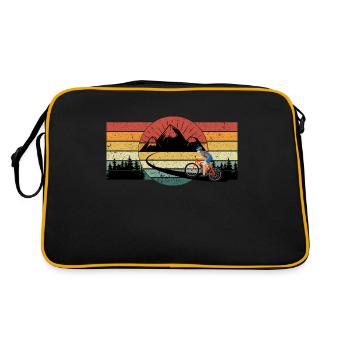 MTB - MTB - The mountain path - Retro Bag - black/gold - Back