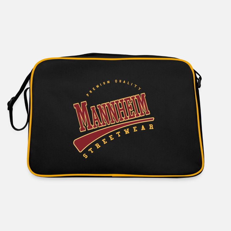 Mannheim Germany College High School Style Retro Bag