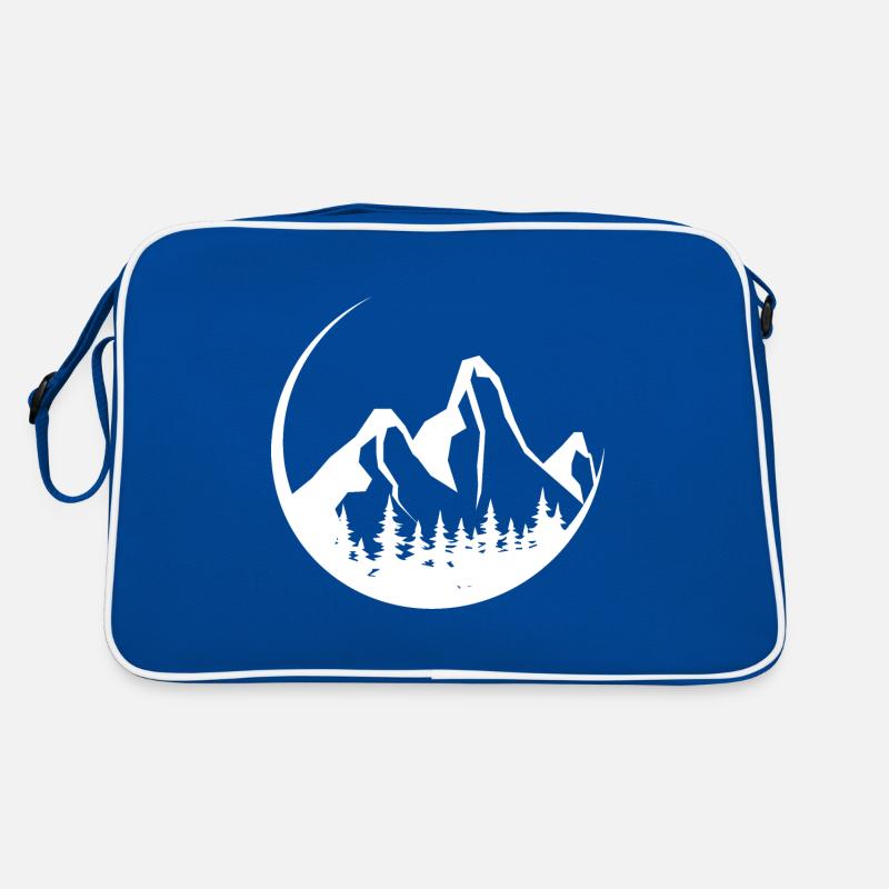 Circle - Mountain - (7) Retro Bag