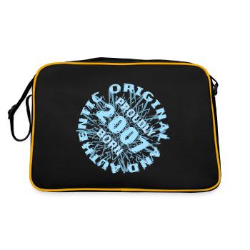 Pitch 2007 - Retro Bag - black/gold - Back