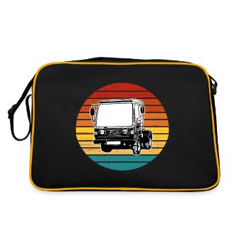 Multicar M25 Multicar Nouveaux camions Multricar - Sac Retro - noir/or - Dos