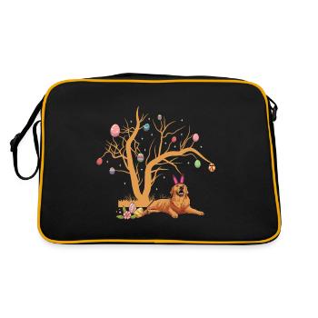 Labrador - Retro Bag - black/gold - Back