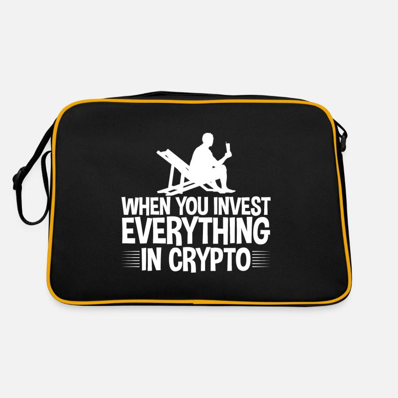 When You Invest Everything In Crypto 4 Retro Tasche