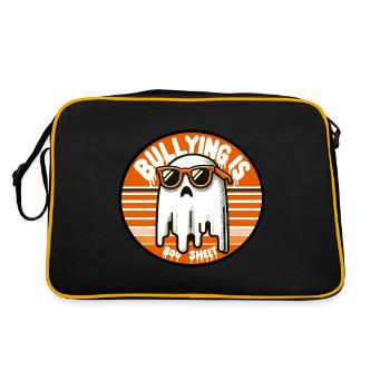 Bullying Is Boo Sheet - Retro Bag - black/gold - Back