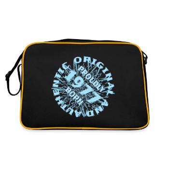 1977 - Retro Bag - black/gold - Back