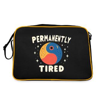 Fatigue permanente 5 - Sac Retro - noir/or - Dos