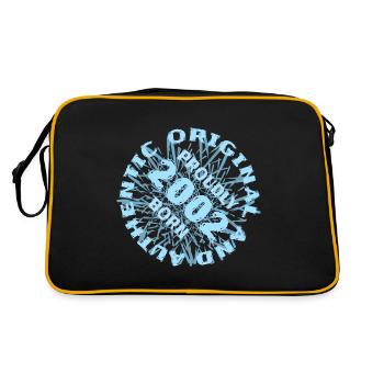 Pitch 2002 - Retro Bag - black/gold - Back