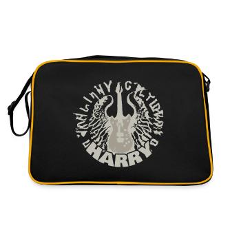 Guitar Harry - Retro Bag - black/gold - Back