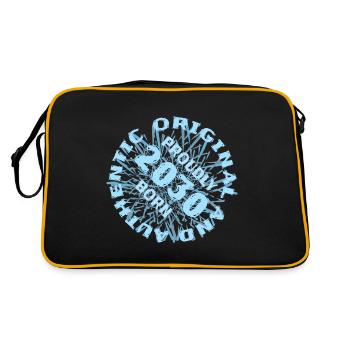 2030 - Sac Retro - noir/or - Dos