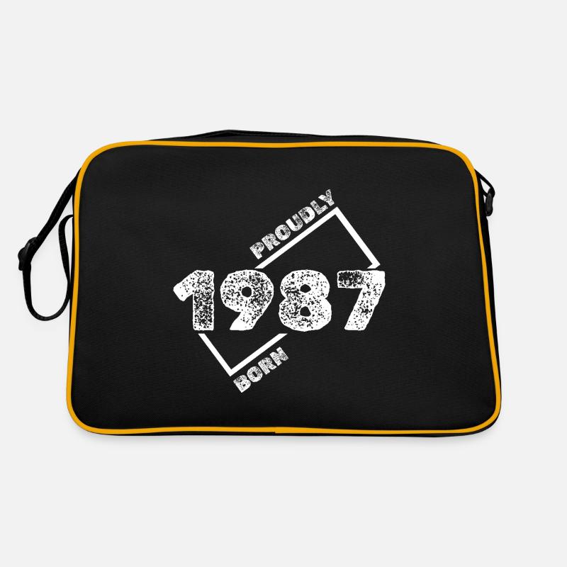 Né en 1987 Sac Retro