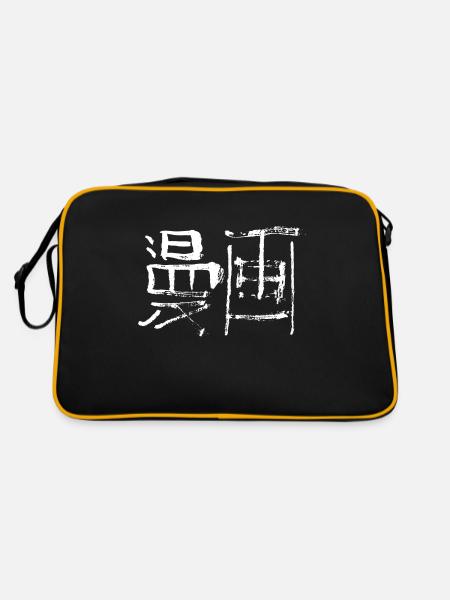 Manga (Japanese) - Retro Bag - black/gold - Back