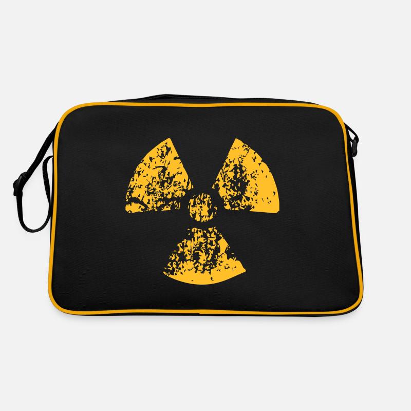 Radioactif - Sac Retro - noir/or
