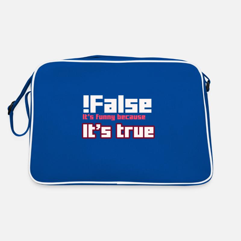 Faux C'est drôle parce que c'est vrai Sac Retro