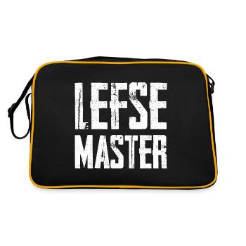 Lefse Master 2 - Retro Bag - black/gold - Back