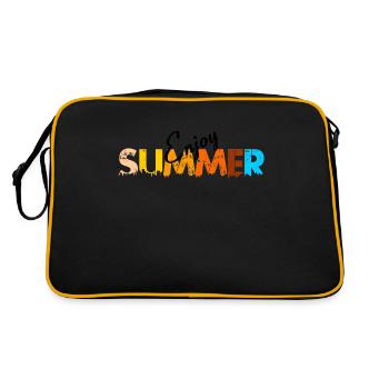 Enjoy Summer - Sac Retro - noir/or - Dos
