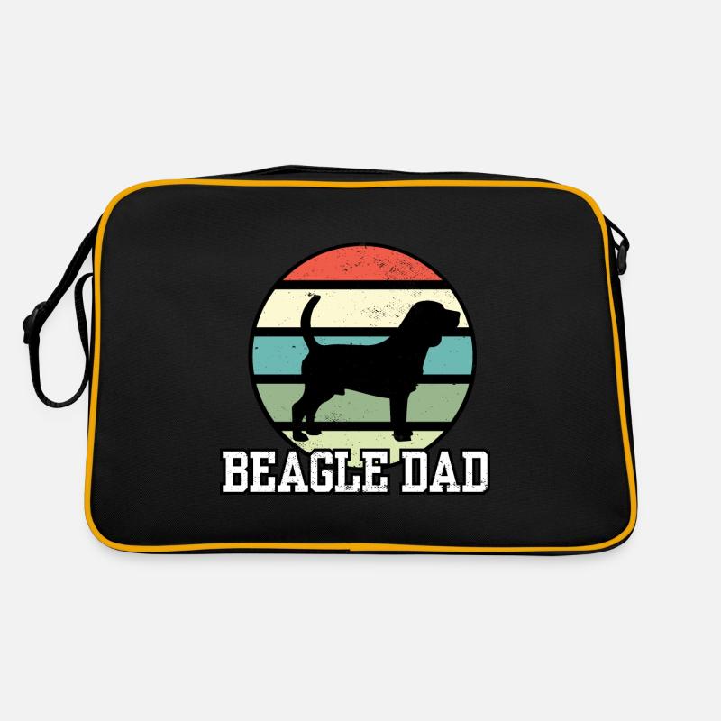 Beagle Dad I Retro Beagle Dad Sac Retro
