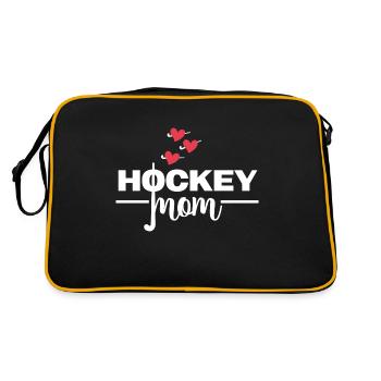 feldhockey hockeymom hockey hockey - Sac Retro - noir/or - Dos