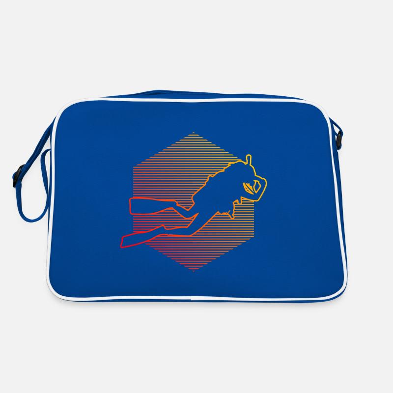 Plongeurs Plongée Hommes Plongée sous-marine Plongeurs Sac Retro