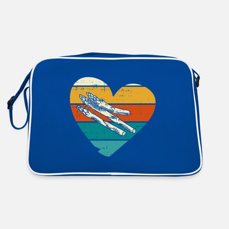 Spargel Retro Tasche