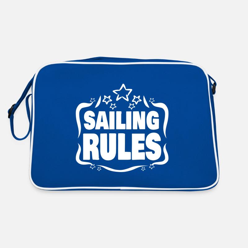 Parfait parce que Sailing Segeln Rules Sac Retro