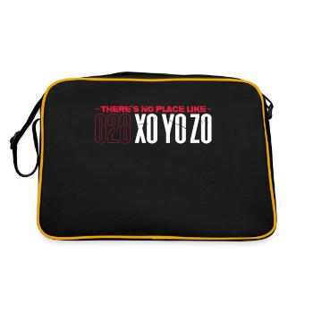 CNC Machine Operator CNC Machine Fan - X0 Y0 - Retro Bag - black/gold - Back