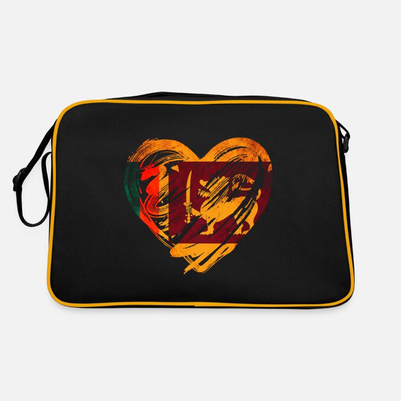 Drapeau du Sri Lanka Sac Retro