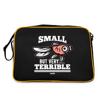 Poisson - Sac Retro - noir/or - Dos