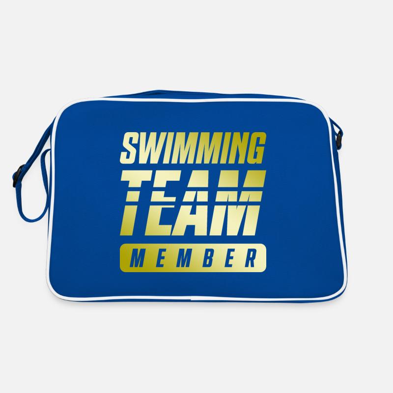 Swimming Team Retro Tasche