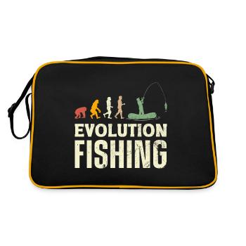 Fishing Evolution Papa Pêcheur pour la fête des pères - Sac Retro - noir/or - Dos