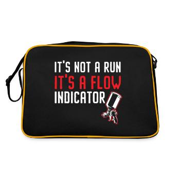Prediction for today 100% chance of grinding and - Retro Bag - black/gold - Back
