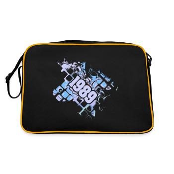 Année 1989 - Sac Retro - noir/or - Dos