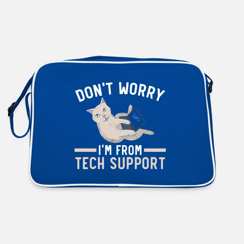 Don't Worry I'm From Tech Support Computer Retro Tasche