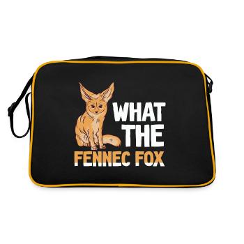Ce que le propriétaire de Fennec Fox Fennec Foxes Animals - Sac Retro - noir/or - Dos