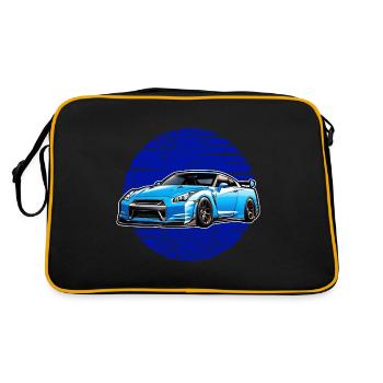 Jdm Halloween edition / Tuning Mechanic Costume - Retro Bag - black/gold - Back