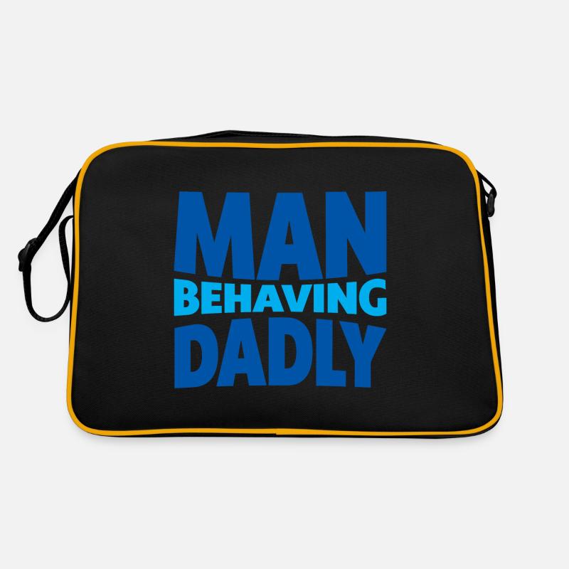 Man Behaving Dadly 4 Retro Tasche