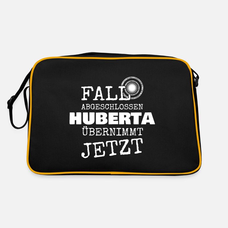 Vorname Huberta Retro Tasche