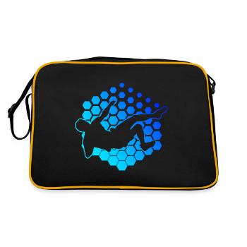 Climbing Climbing Climber Bouldering Bouldering - Retro Bag - black/gold - Back