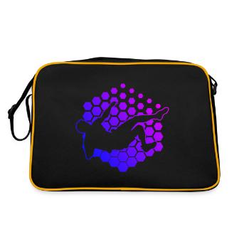 Climbing Climbing Bouldering Men's Boulder - Retro Bag - black/gold - Back