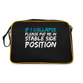 Running Vintage 26.2 Miles Marathoner Demi - Sac Retro - noir/or - Dos