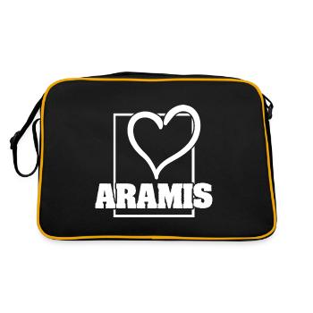 Aramis en femme - Sac Retro - noir/or - Dos