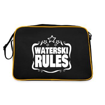 Ski nautique - Sac Retro - noir/or - Dos