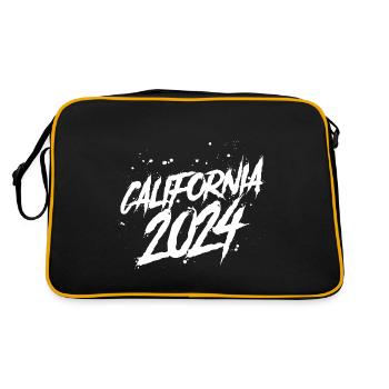 L’équipe de vacances de Californie 2024 - Sac Retro - noir/or - Dos